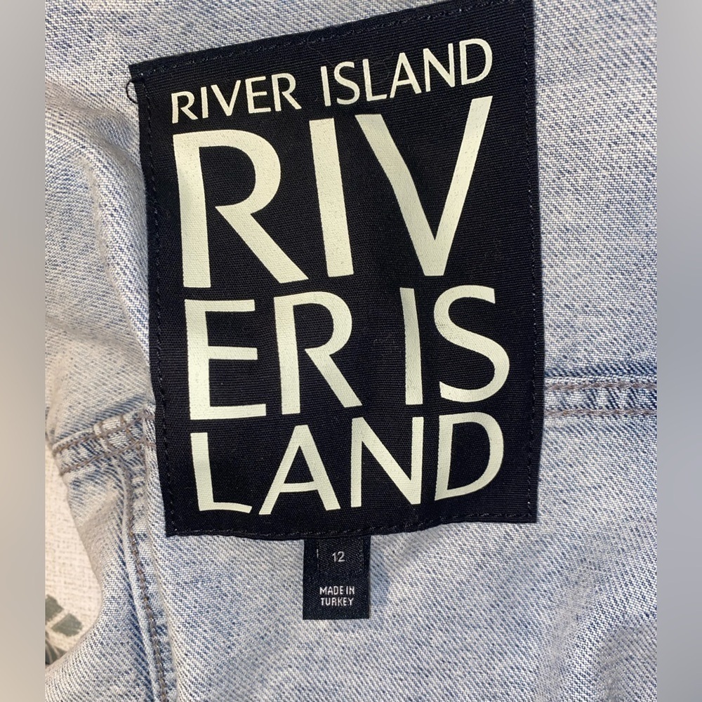River Island Denim Vest - Picture 4 of 6